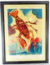 SALVADOR DALI 'CANCER' ZODIAC COLOR LITHOGRAPH