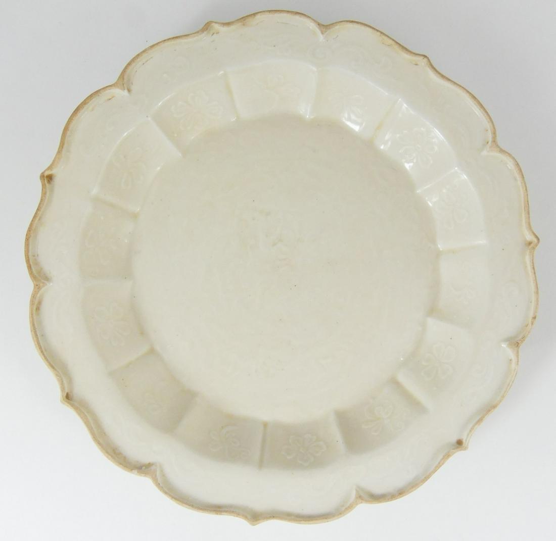 CHINESE QINGBAI FLORIFORM PORCELAIN DISH (1 of 7)