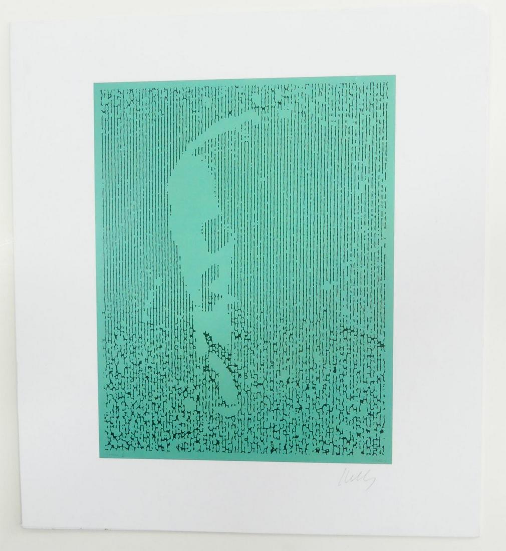 ELLSWORTH KELLY 'EK GREEN' OFFSET LITHOGRAPH (1 of 5)