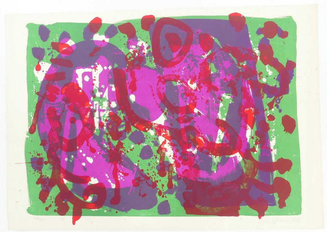 ALAN DAVIE 'ZURICH IMPROVISATIONS' LITHOGRAPH (1 of 8)