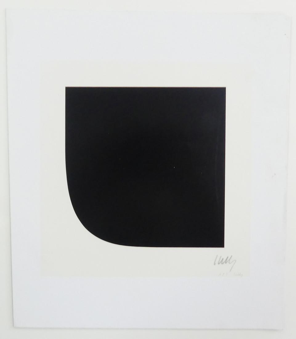 ELLSWORTH KELLY 'BLACK V' OFFSET LITHOGRAPH (1 of 5)