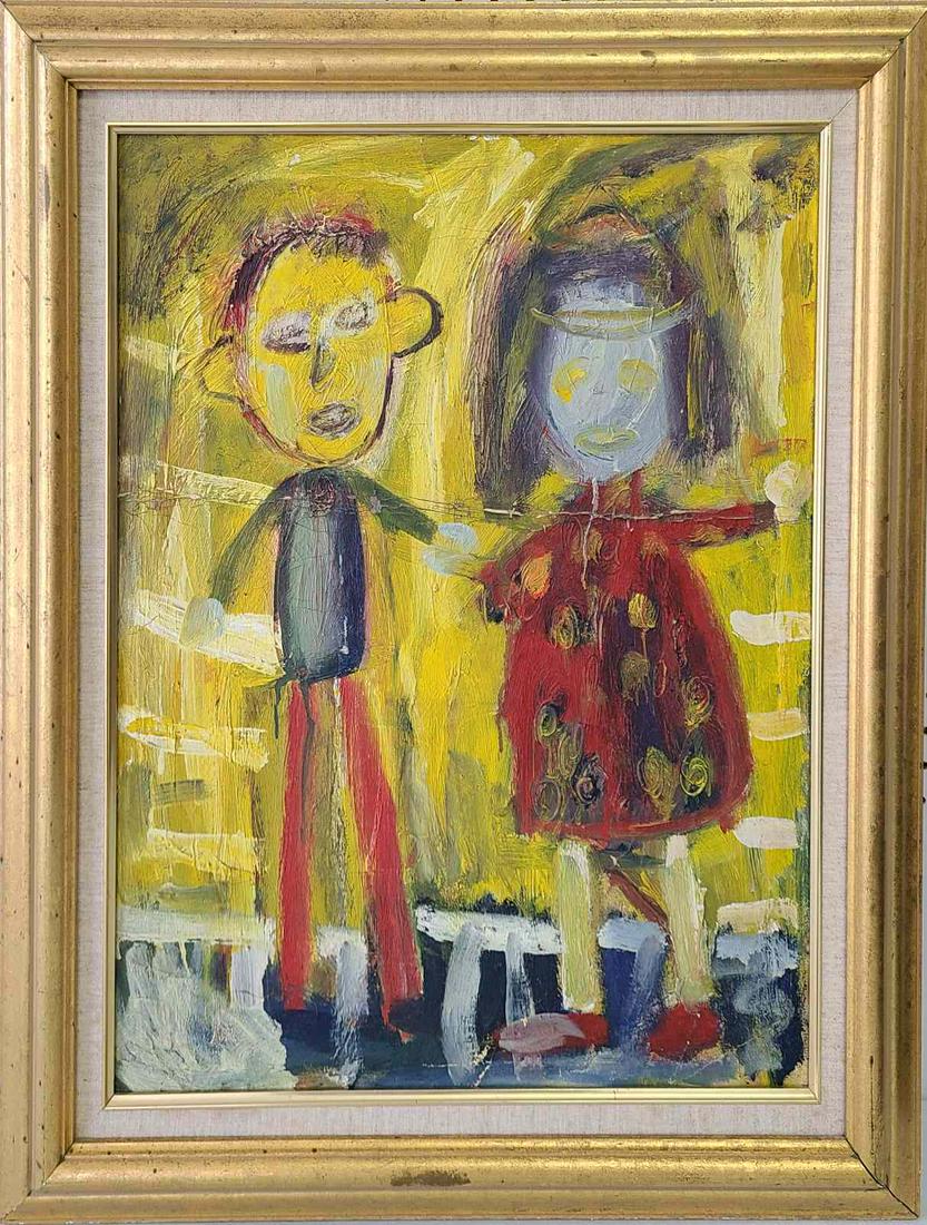 ANTONIA EIRIZ OIL PAINTING ON CANVAS (1 of 6)