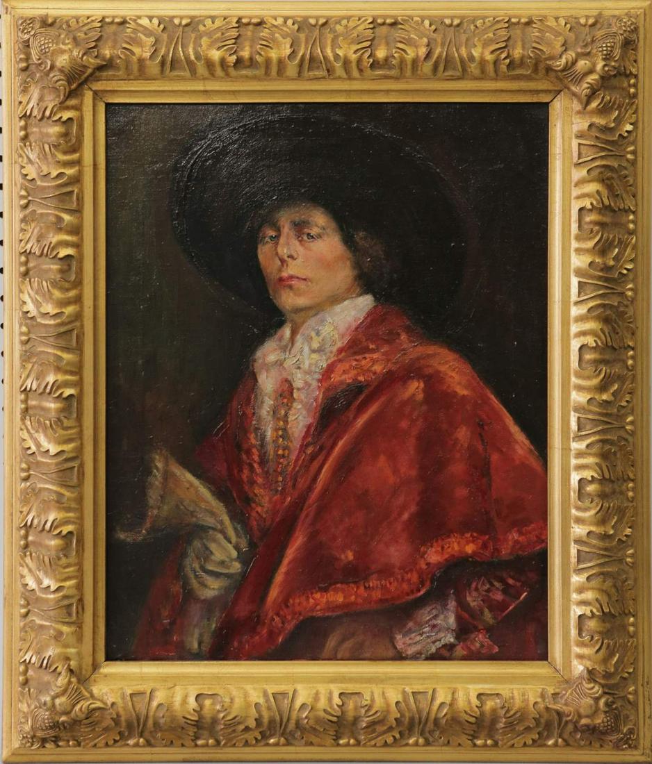 CAVALIER OIL PAINTING ON CANVAS (1 of 8)