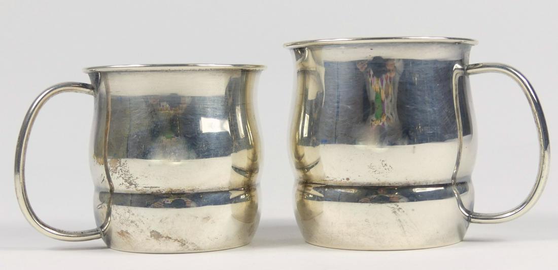 2pc TOWLE STERLING SILVER BABY CUPS (1 of 7)