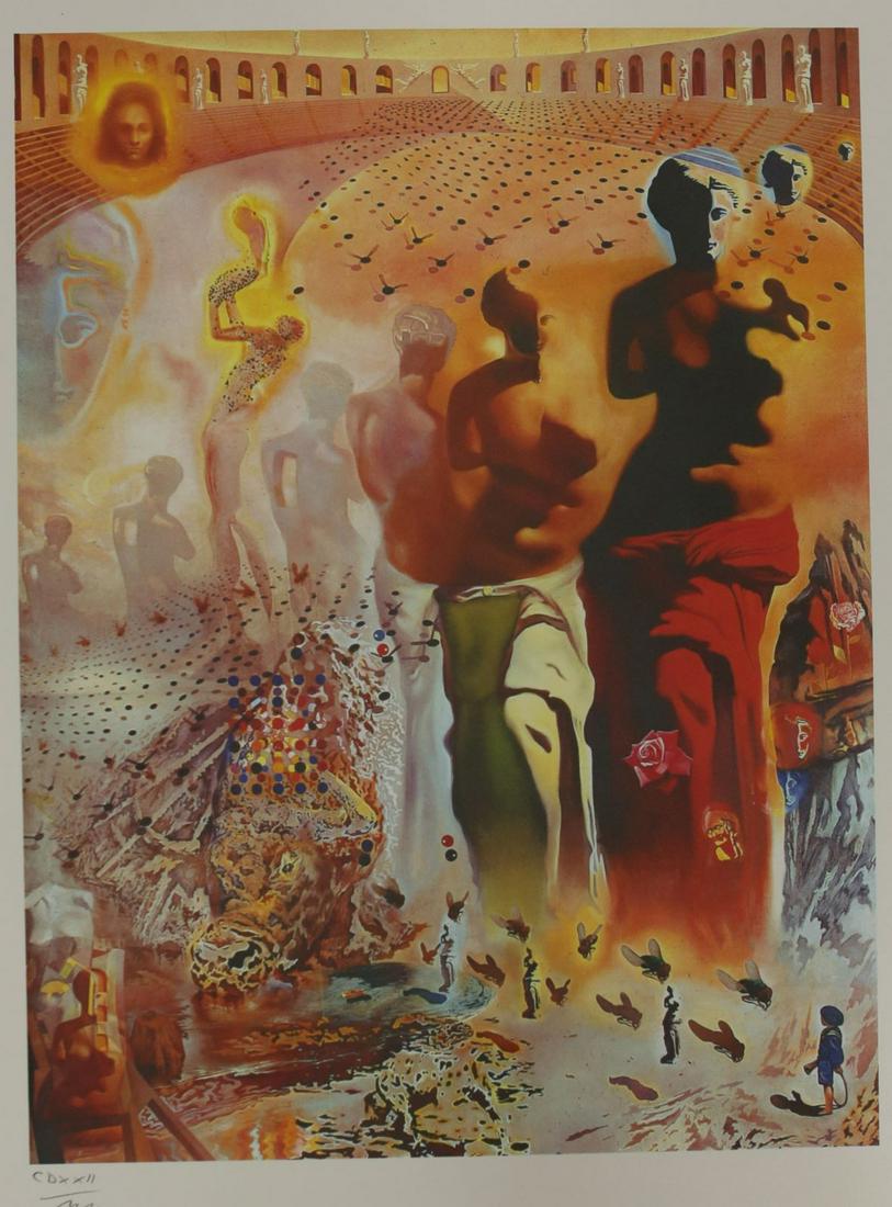 Dali Hallucinogenic Toreador Signed & Numbered Litho