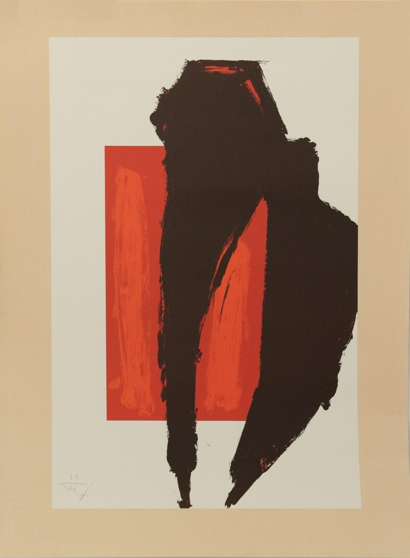 ROBERT MOTHERWELL 'CHICAGO' LITHOGRAPH (1 of 5)