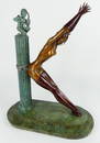 ERTE 'PRISONER OF LOVE' BRONZE SCULPTURE