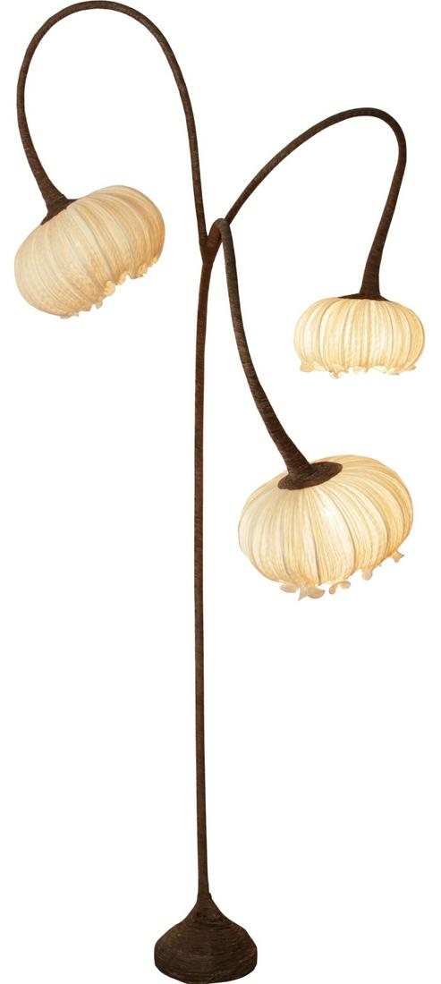 AQUA CREATIONS PALM TREE FLOOR LAMP (1 of 8)