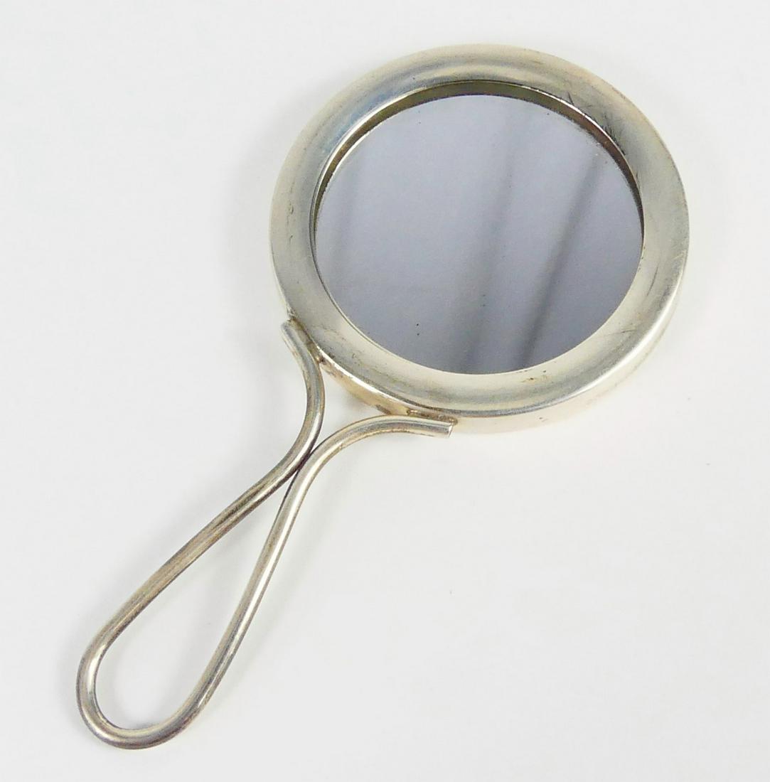 CARTIER STERLING SILVER POCKET MIRROR (1 of 3)