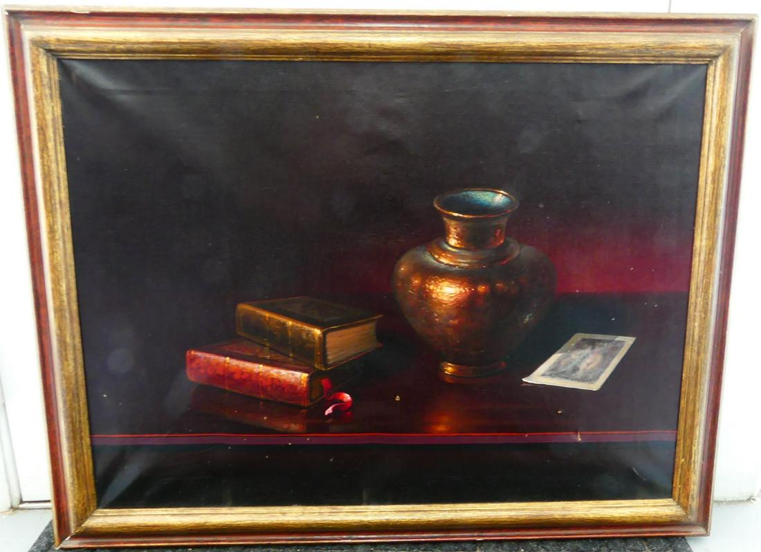 LUCIANO GUARNIERI 'STILL LIFE' OIL ON CANVAS (1 of 7)