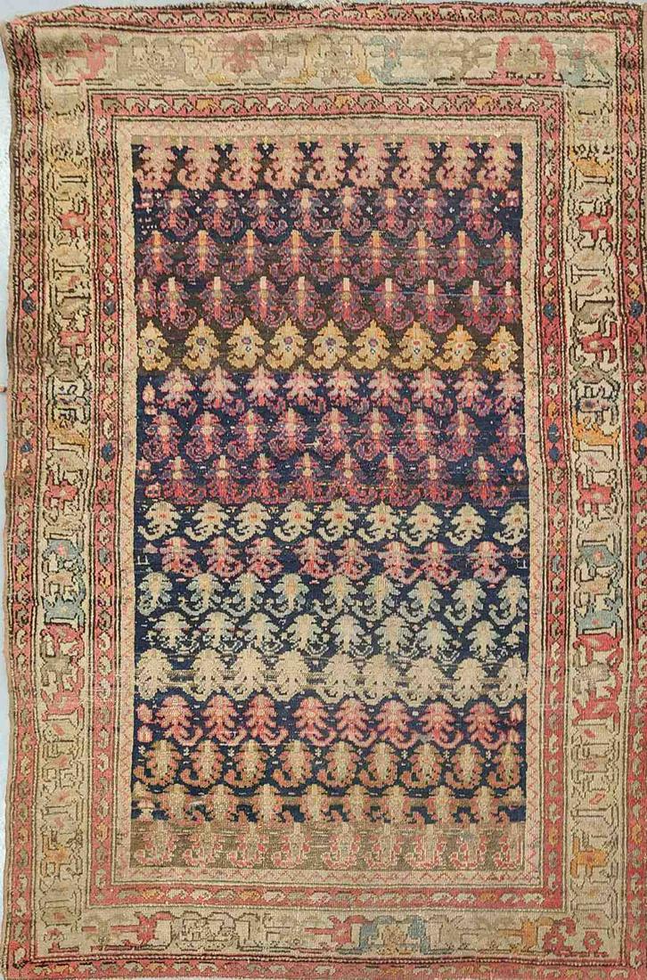 ANTIQUE PERSIAN TRIBAL HANDWOVEN RUG (1 of 5)