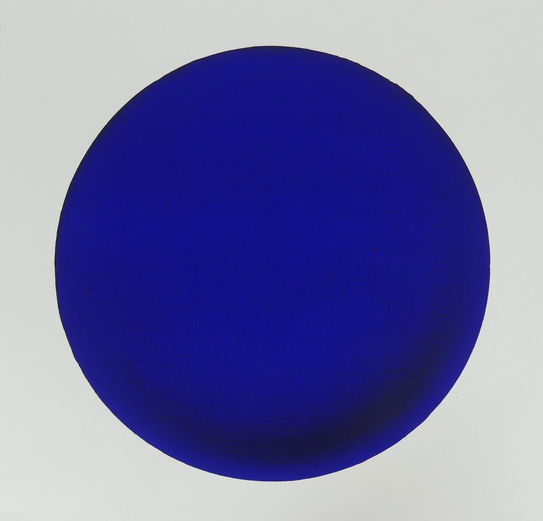 YVES KLEIN 'BLUE DISK' SCREENPRINT (0218) on Mar 18, 2023 Antiques