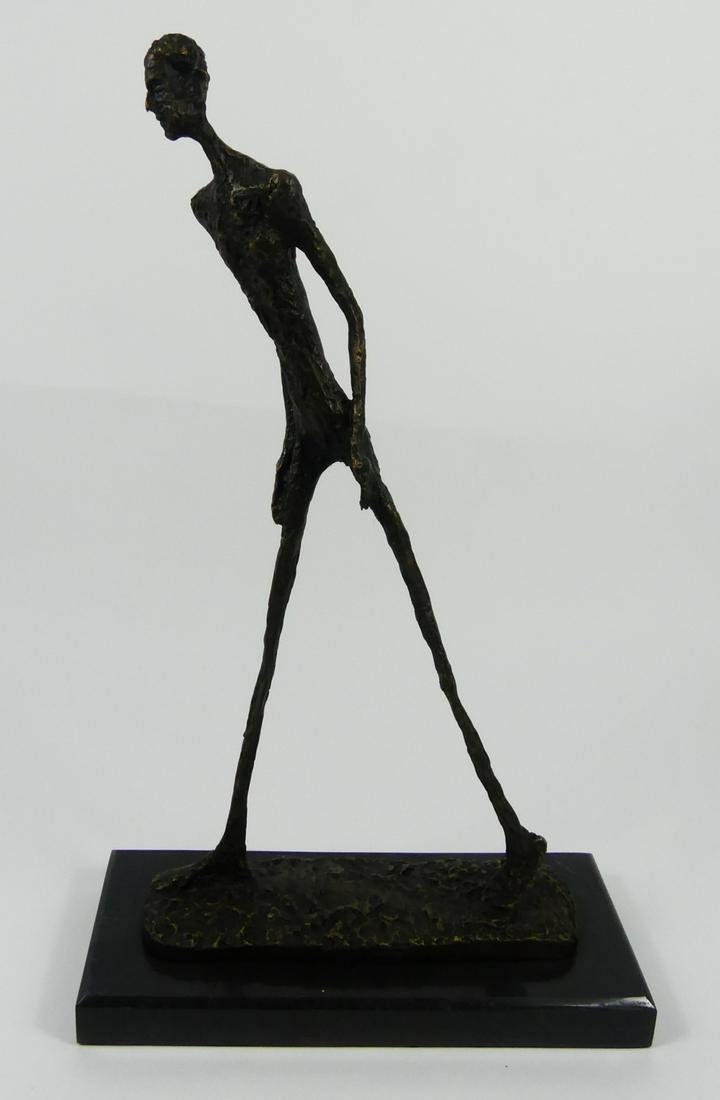 ALBERTO GIACOMETTI 'WALKING MAN' BRONZE SCULPTURE (1 of 6)