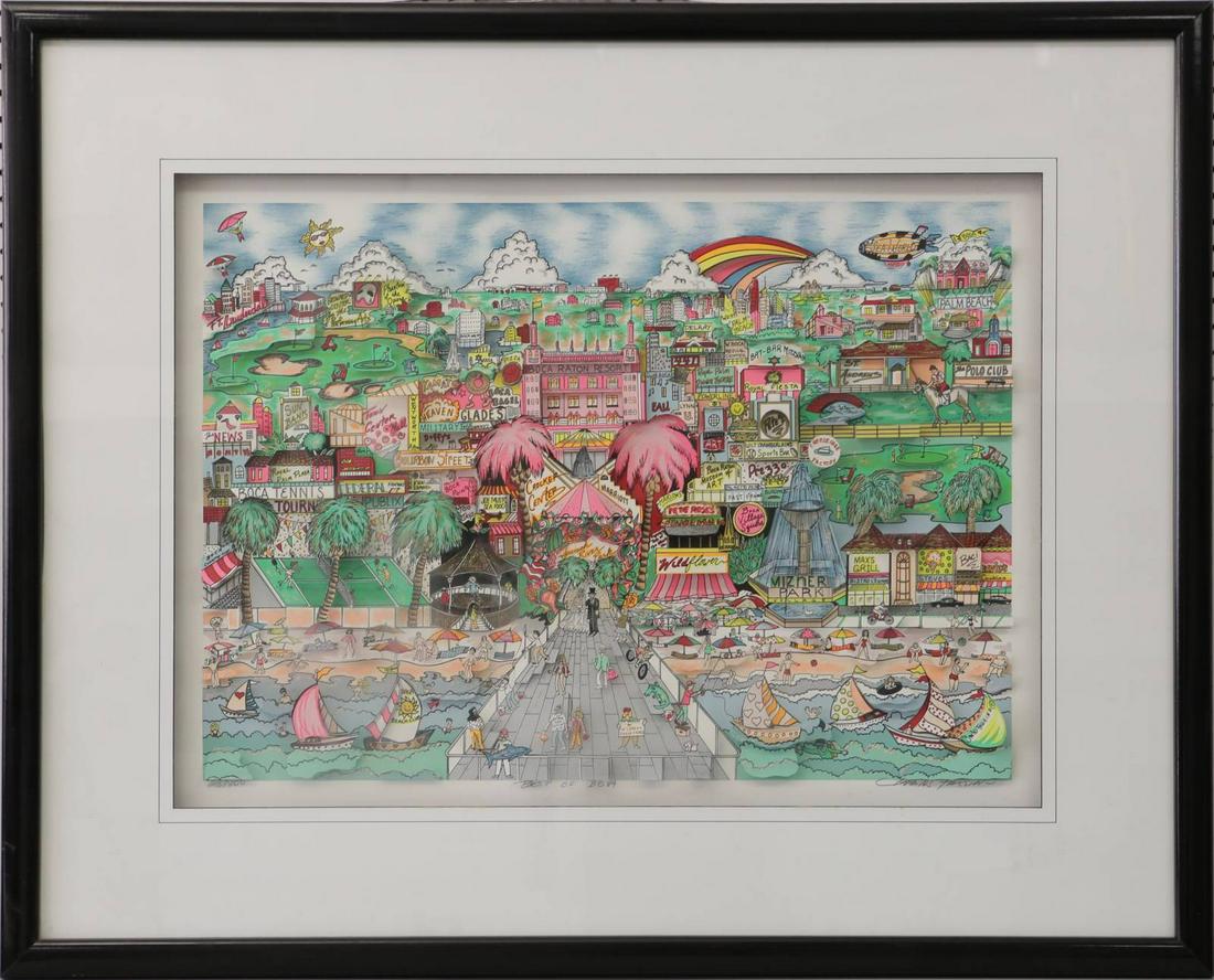 CHARLES FAZZINO BEST OF BOCA 3D POP ART SERIGRAPH (1 of 11)