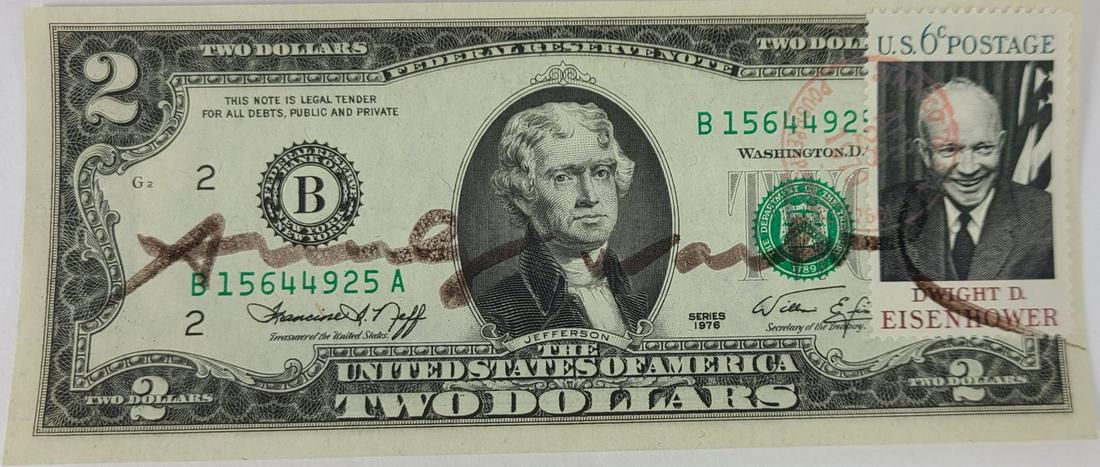 ANDY WARHOL $2 FIRST DAY COVER APRIL 28, 1979 (1 of 5)