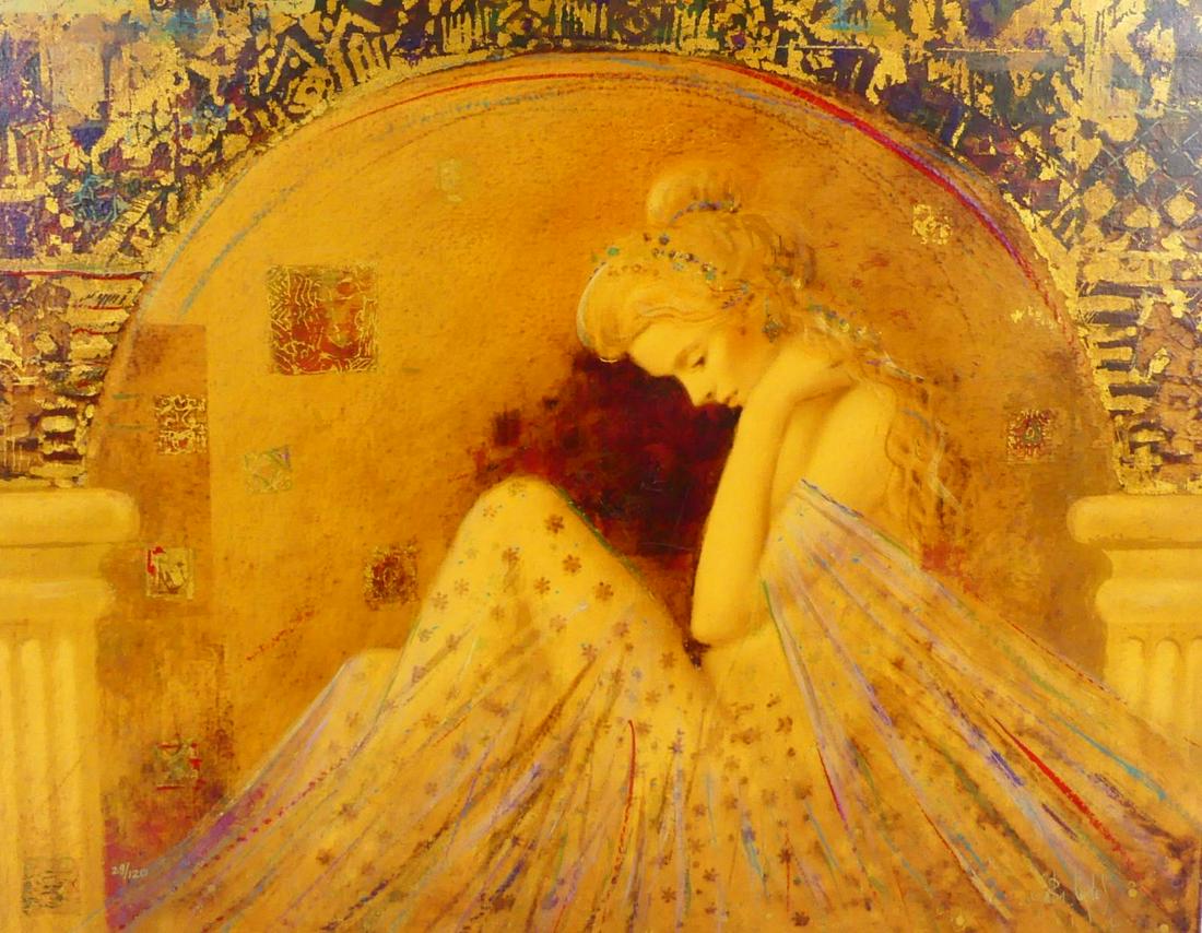 CSABA MARKUS 'SUNRISE' EMBELLISHED SERIGRAPH (1 of 5)