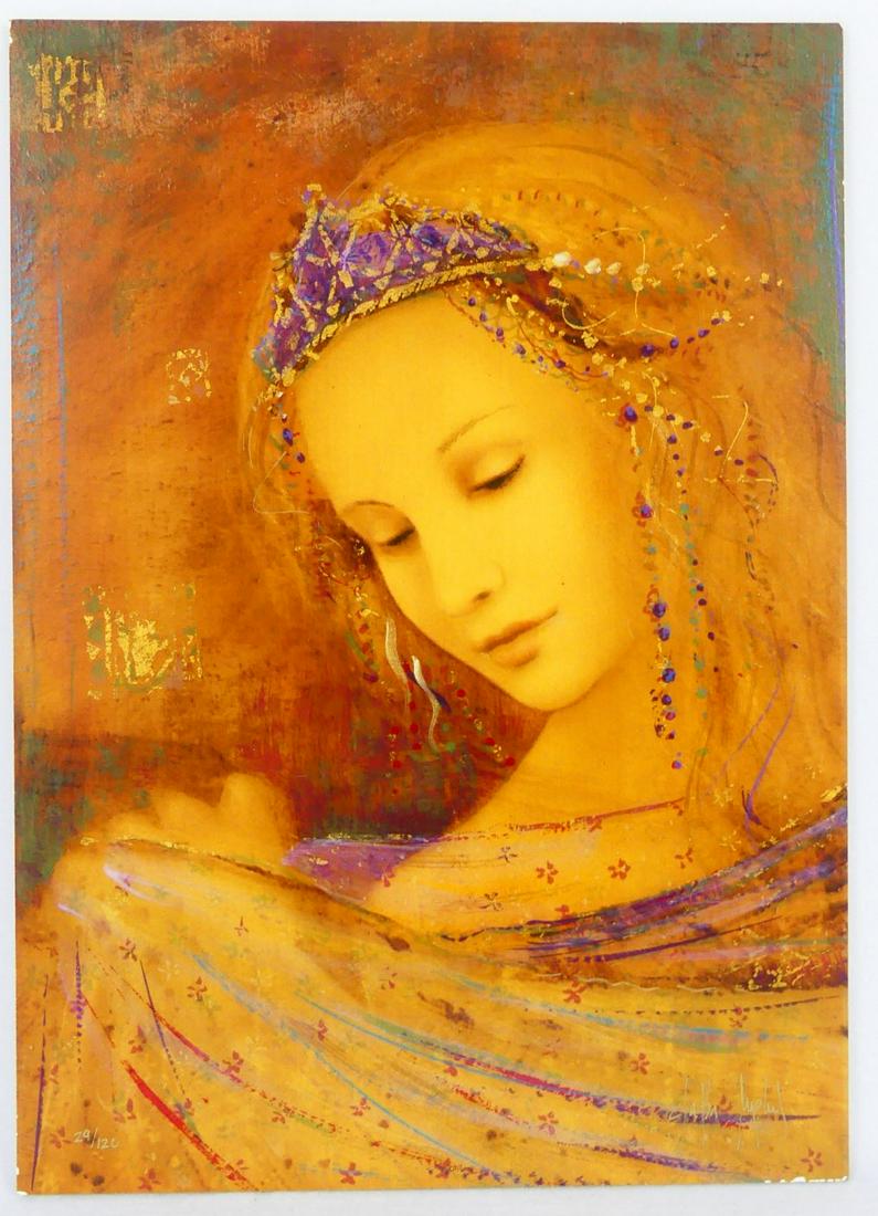 CSABA MARKUS 'EMPRESSA' EMBELLISHED SERIGRAPH (1 of 6)