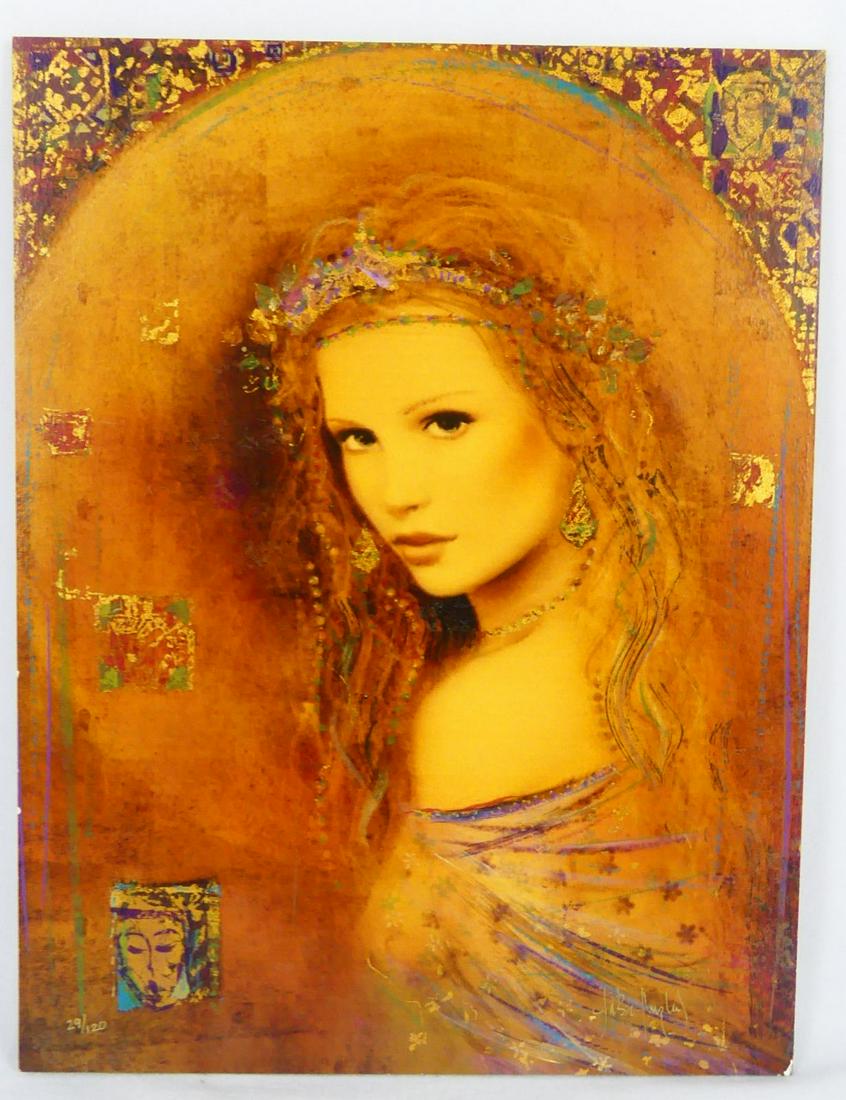 CSABA MARKUS EMBELLISHED SERIGRAPH ON BOARD (1 of 5)