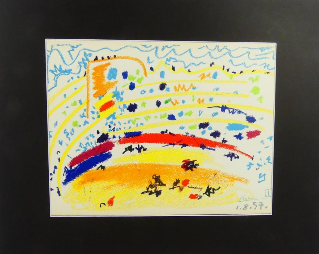 PICASSO 'LES ARENES IV' LITHOGRAPH (1 of 6)