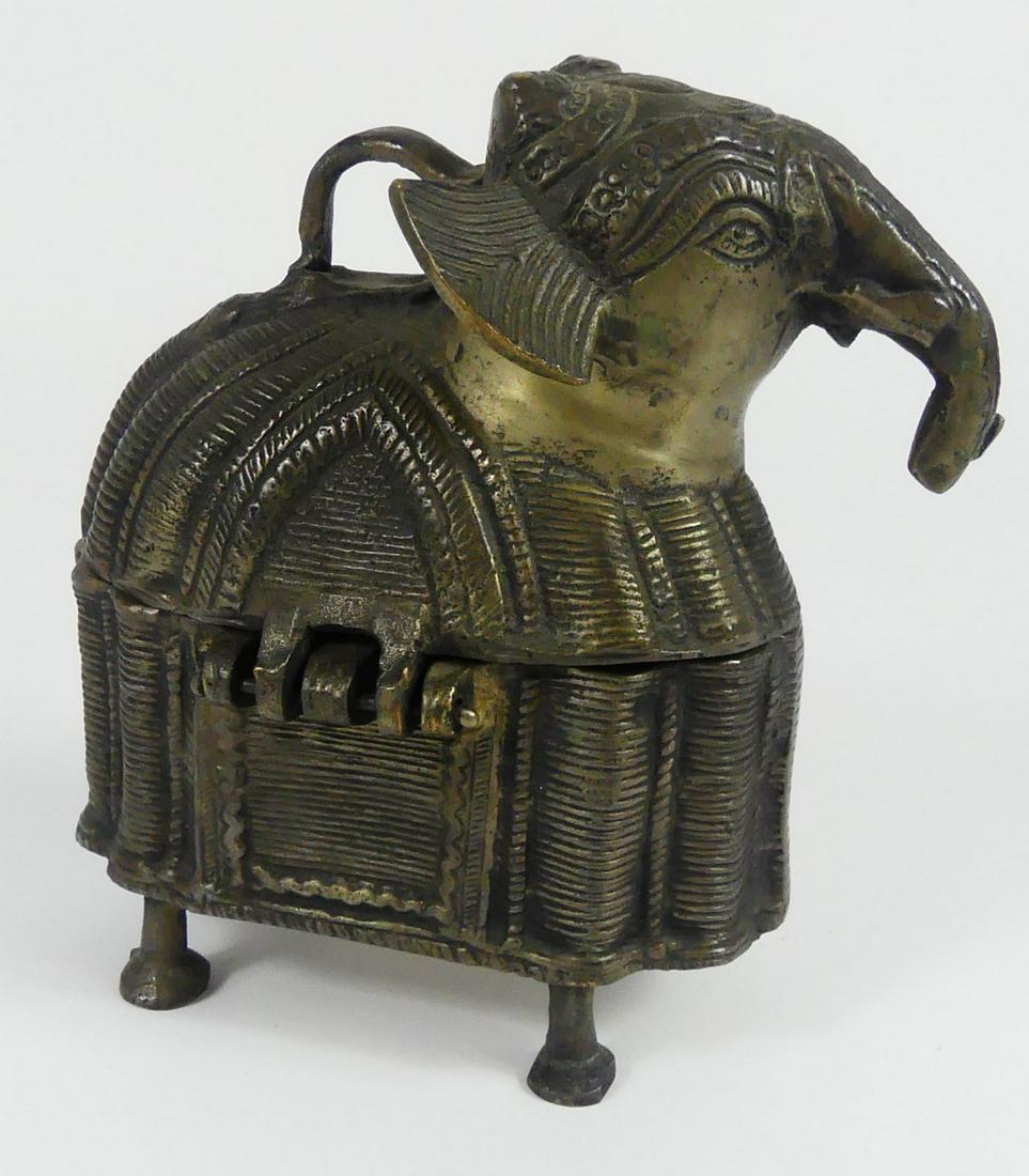 THAI METAL ELEPHANT BOX (1 of 6)