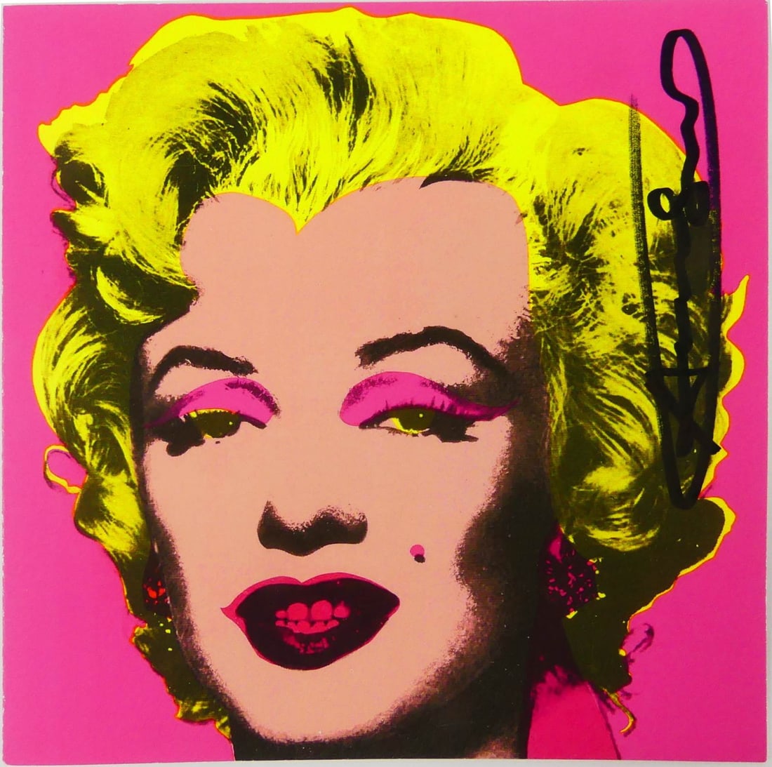 ANDY WARHOL 'MARILYN' SIGNED INVITATION (1 of 11)