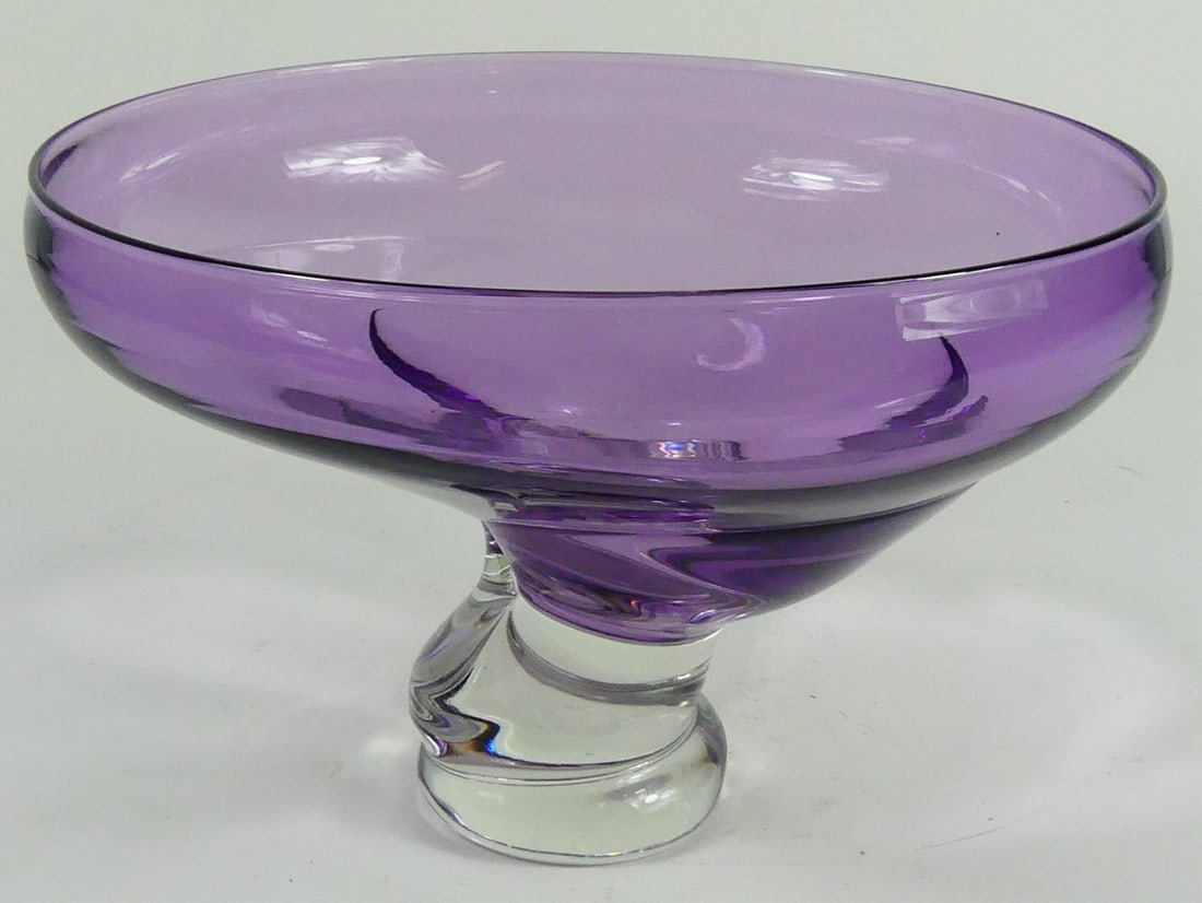 ED BRANSON ART GLASS BOWL (1 of 7)