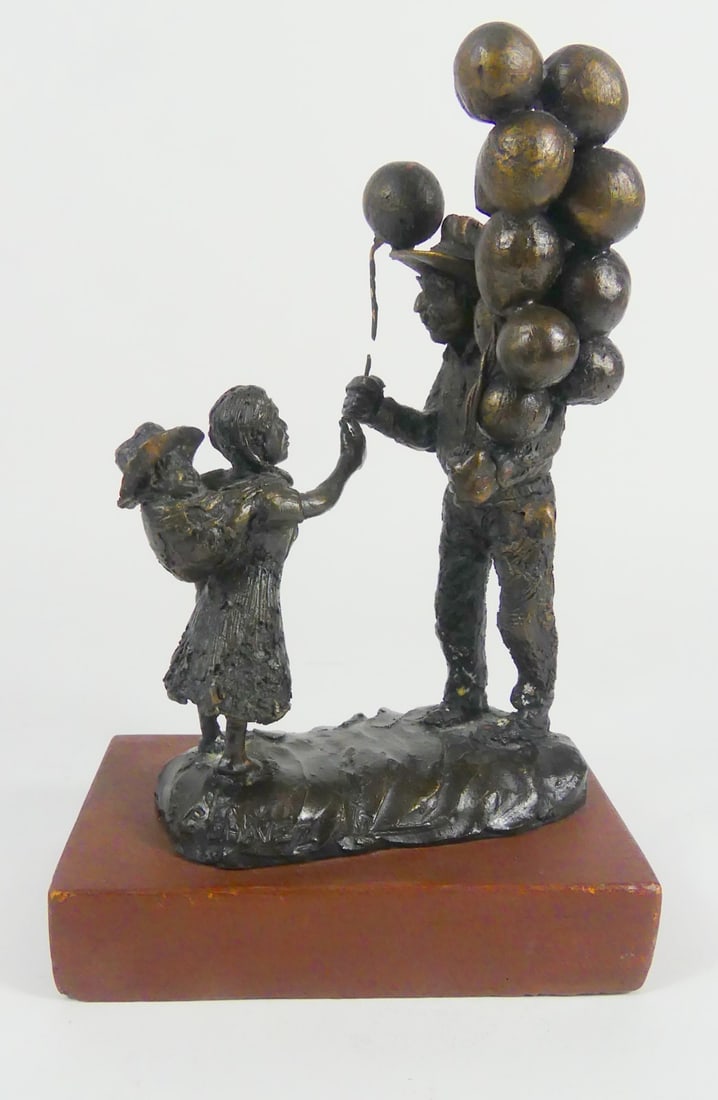 FELIPE CHAVEZ MEXICAN BRONZE SCULPTURE (1 of 6)