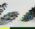 2pc STUDIO ART GLASS PAPERWEIGHTS: KARG & UNSIGNED