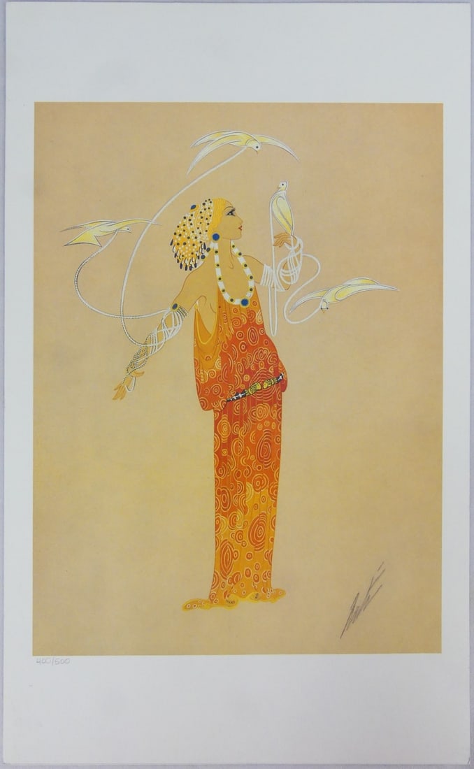 ERTE 'APHRODITE' LIMITED EDITION LITHOGRAPH (1 of 8)