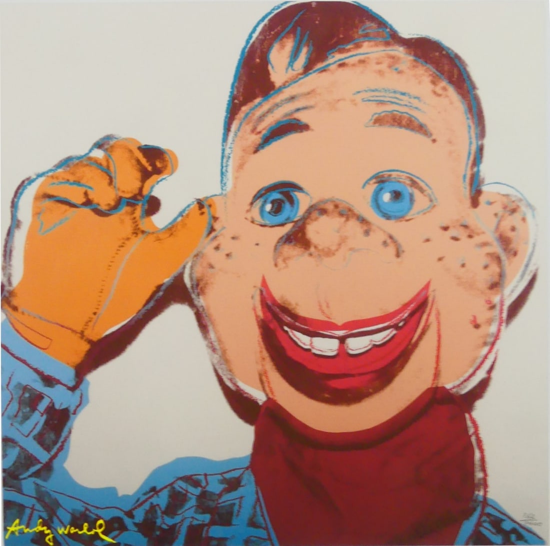 ANDY WARHOL 'HOWDY DOODY' LITHOGRAPH (1 of 9)