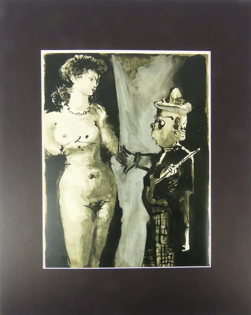 PABLO PICASSO 'HUMAN COMEDY XIII' LITHOGRAPH (1 of 7)