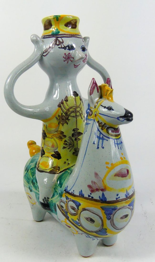 BJORN WIINBLAD CERAMIC FIGURAL CANDLE HOLDER (1 of 8)