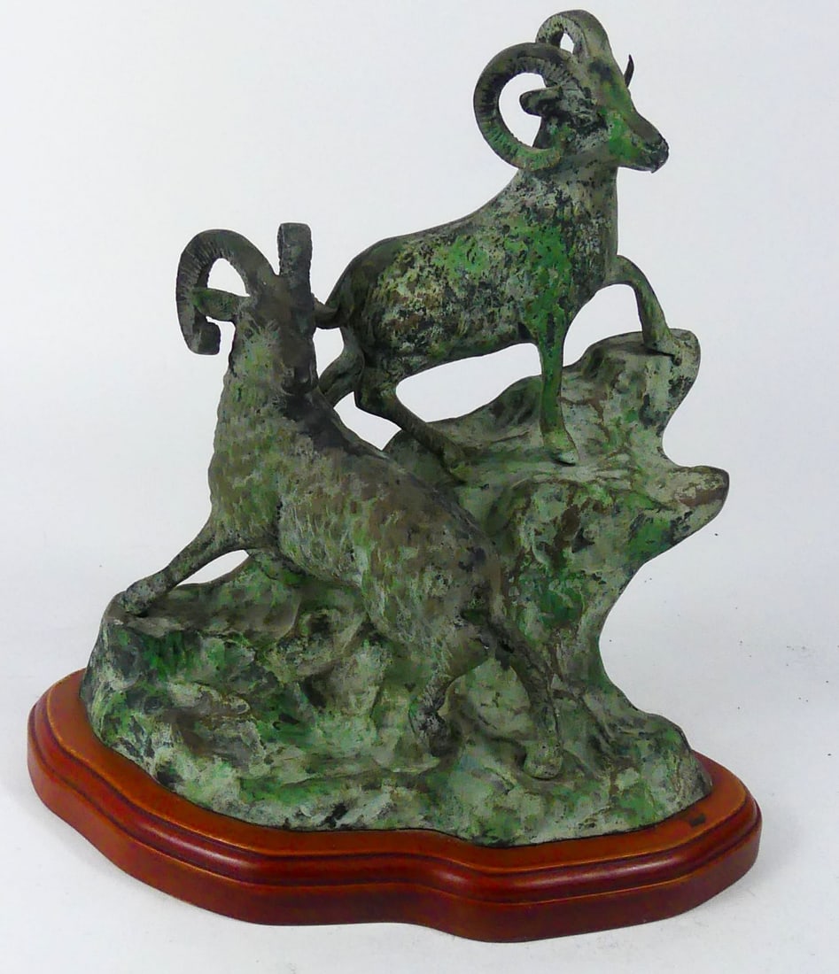 FIGURAL RAM SCULPTURE (1 of 4)