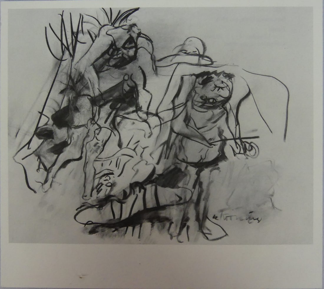 WILLEM DE KOONING ABSTRACT PRINT (1 of 5)