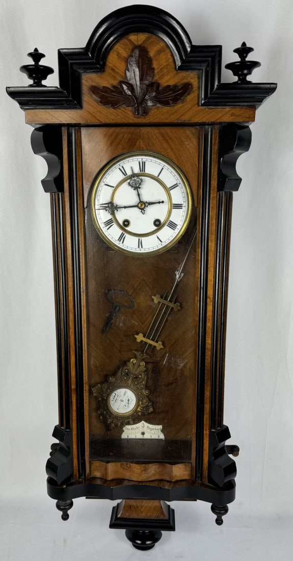 GERMAN REGULATOR WALL CLOCK (1 of 9)