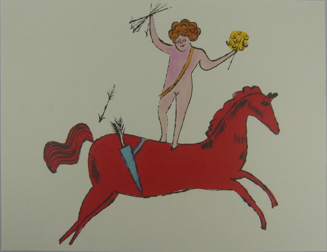 ANDY WARHOL 'IN THE BOTTOM OF MY GARDEN' PRINT (1 of 4)