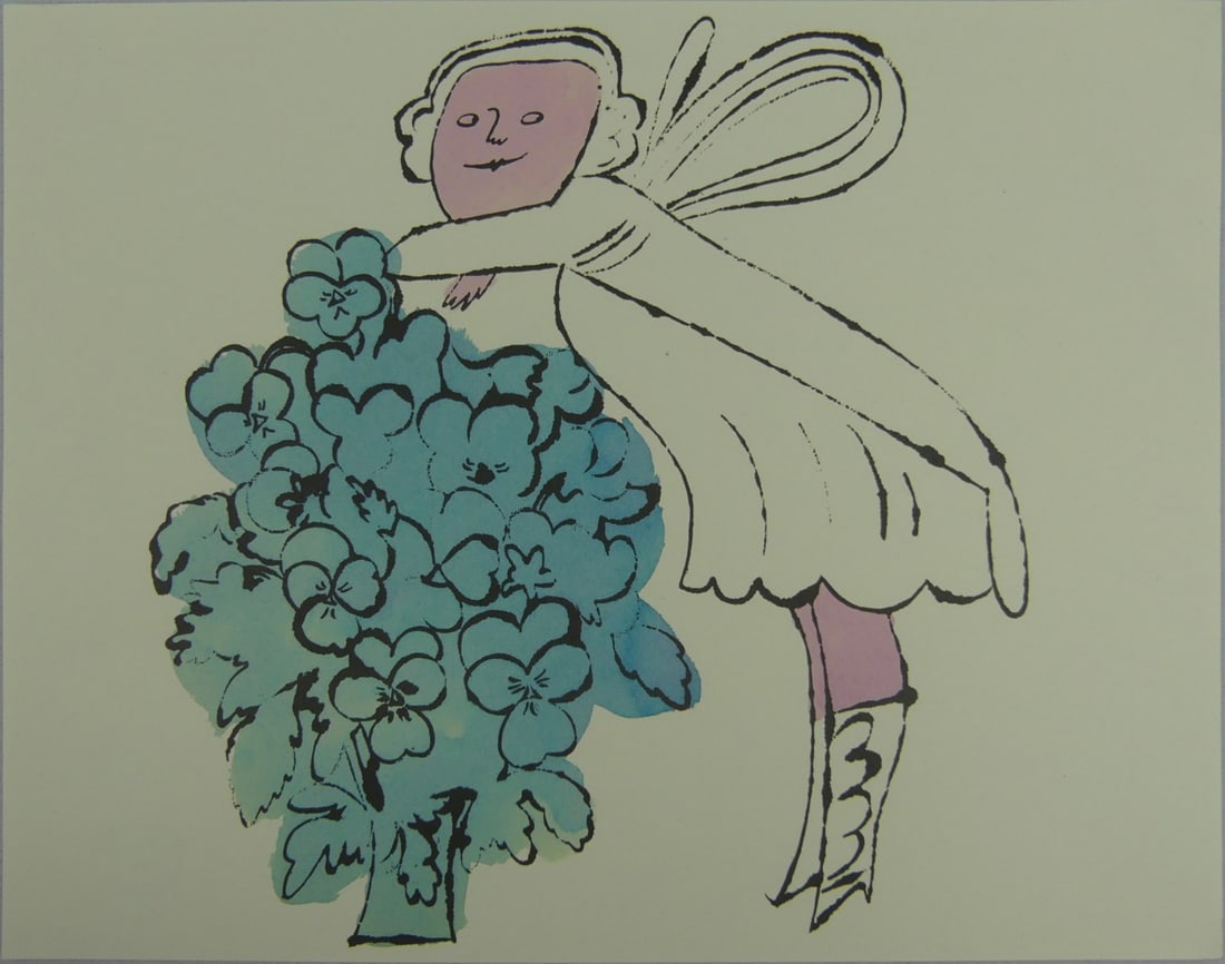 ANDY WARHOL 'IN THE BOTTOM OF MY GARDEN' PRINT (1 of 4)