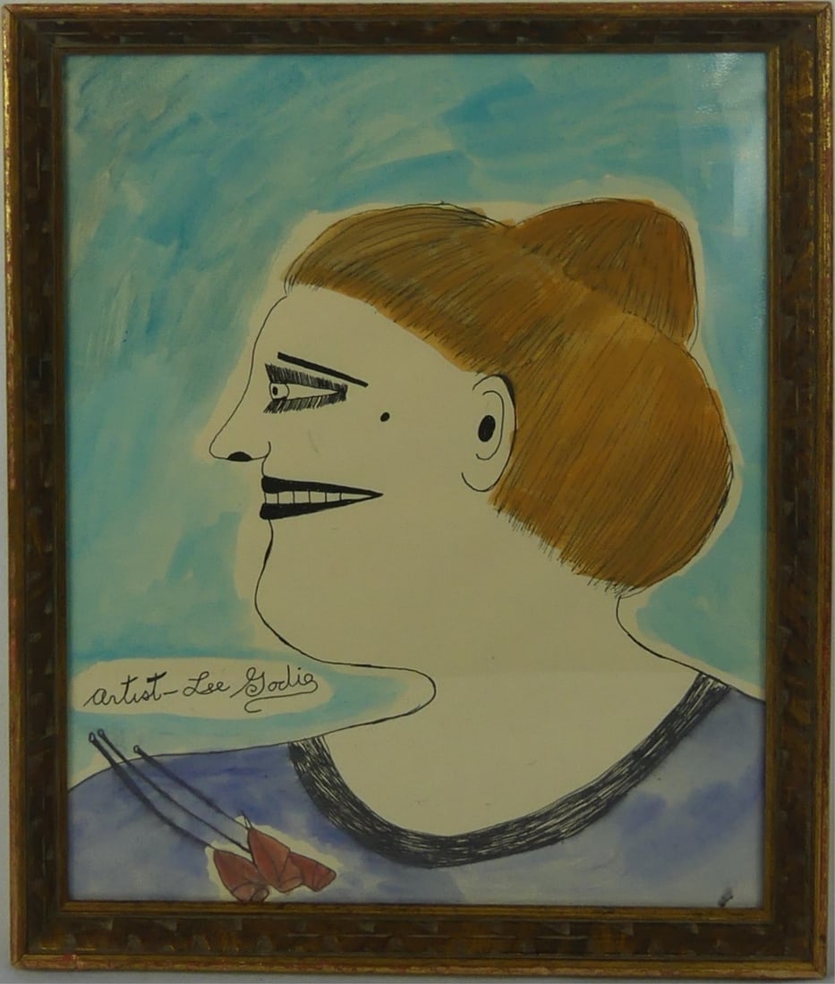 LEE GODIE INK & WATERCOLOR ON PAPER (1 of 6)