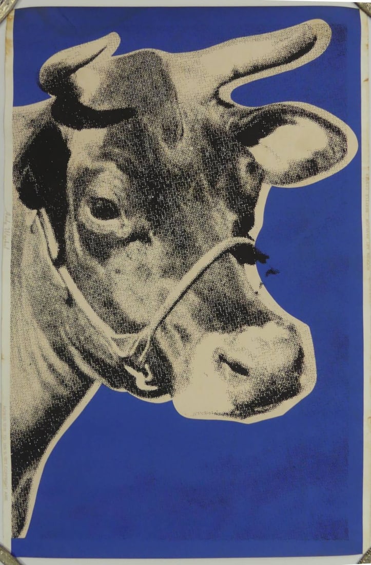 ANDY WARHOL SEATTLE CENTER 'COW' LITHOGRAPH (1 of 10)