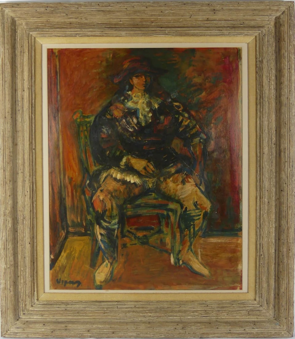 CONTINENTAL SCHOOL 'CAVALIER' OIL PAINTING / BOARD (1 of 6)