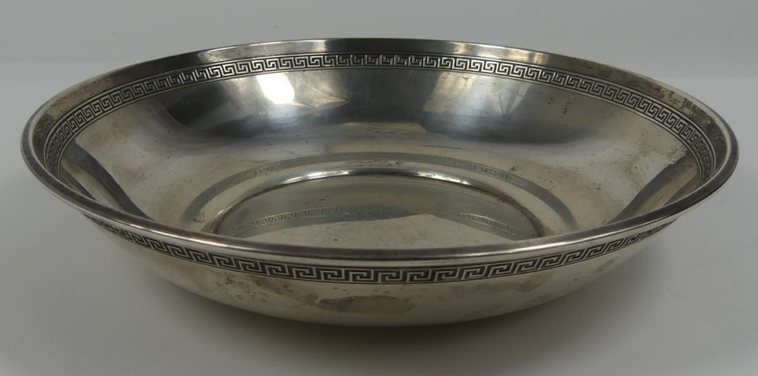 GORHAM STERLING SILVER ETRUSCAN BOWL (1 of 8)