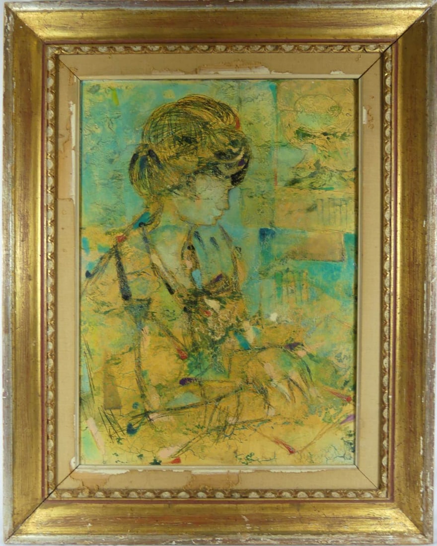 LAZZARO DONATI OIL PAINTING ON BOARD (1 of 7)