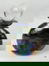 PHOENICIAN IRIDESCENT GLASS PERFUME BOTTLE SIGNED