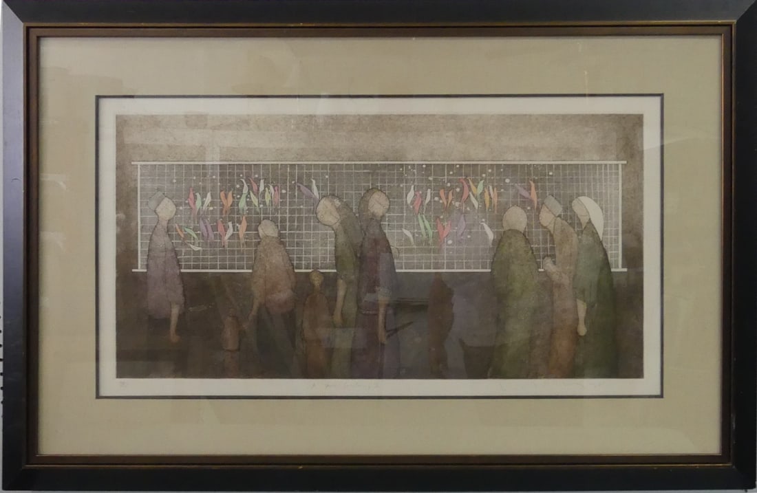 ENG TAY 'FINE SUNDAY II' COLOR LITHOGRAPH (1 of 9)