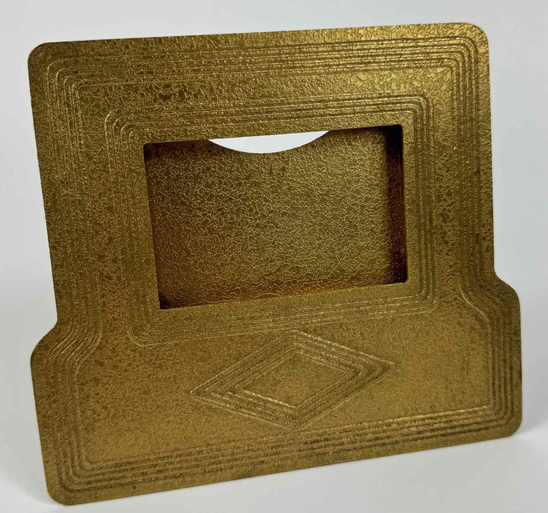 TIFFANY STUDIOS GRADUATE GILT BRONZE DESK CALENDAR (1 of 6)