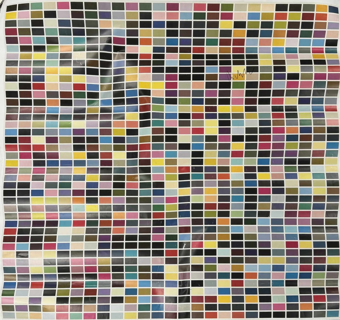 GERHARD RICHTER '1025 COLOURS' SIGNED LITHOGRAPH (1 of 7)