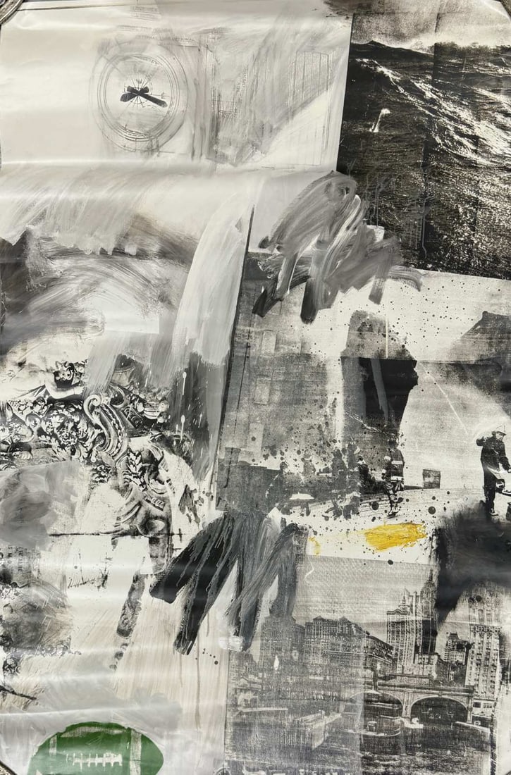 ROBERT RAUSCHENBERG 'TIDELINE' OFFSET LITHOGRAPH (1 of 9)