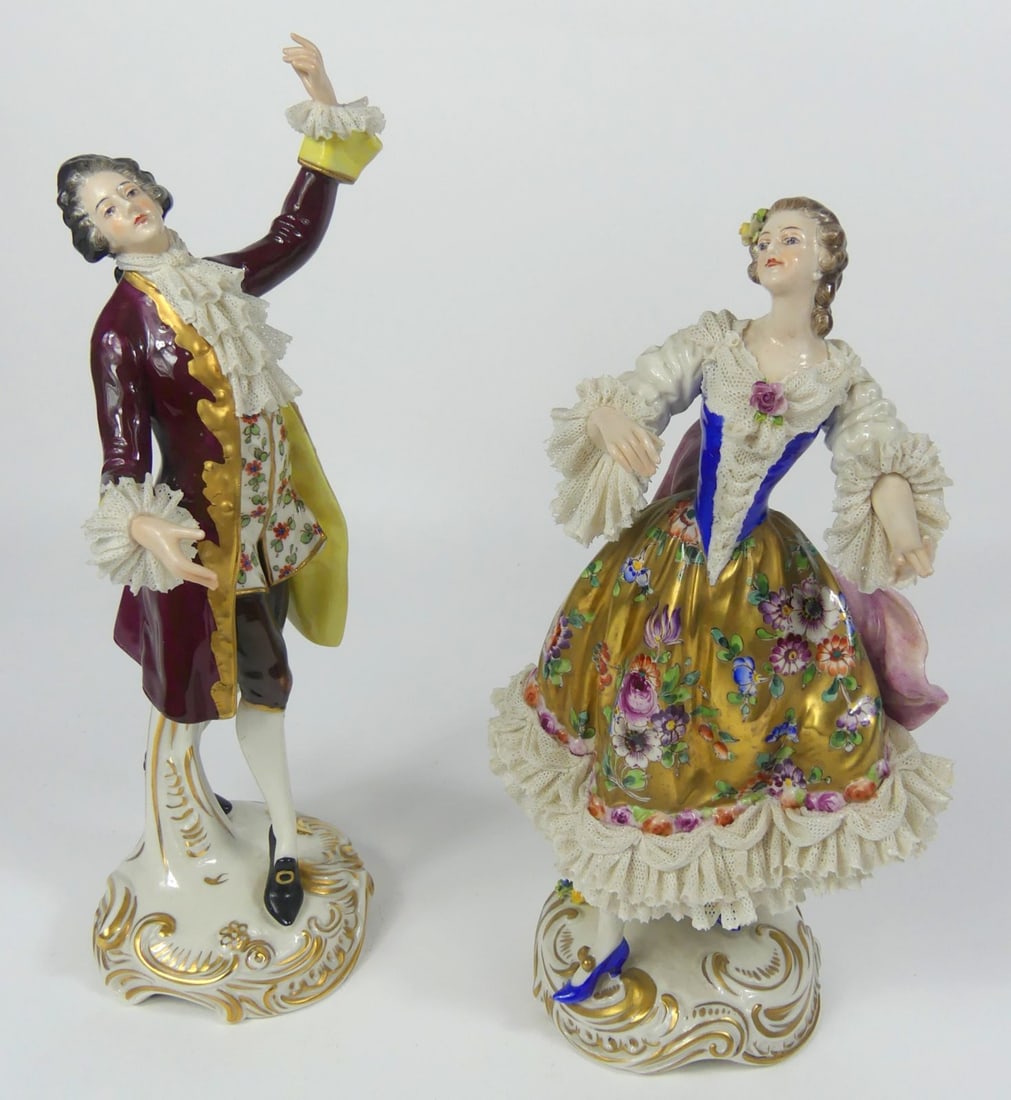 PR VOLKSTEDT DRESDEN LACE DANCER FIGURES (1 of 7)