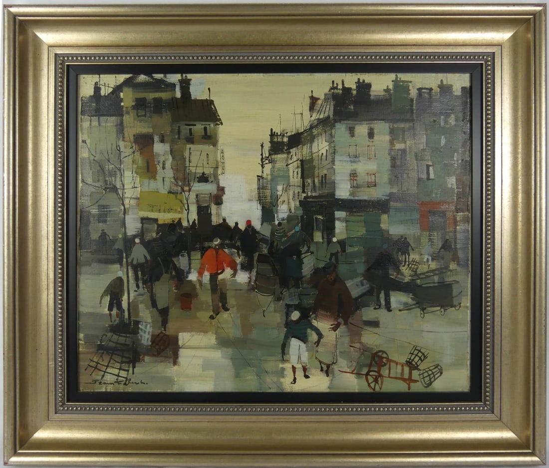 JEAN FABERT LIMBERT PARISIAN OIL PAINTING / CANVAS (1 of 7)