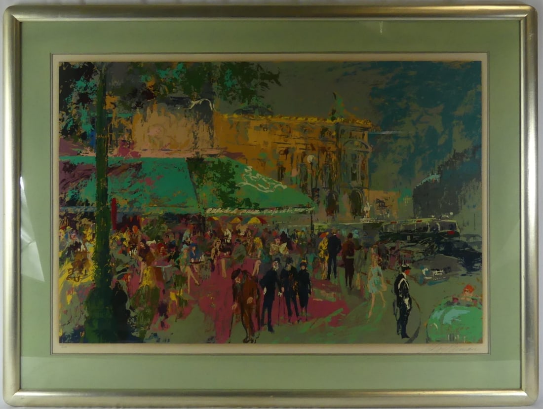 LEROY NEIMAN 'CAFE DE LA PAIX' SERIGRAPH (1 of 5)